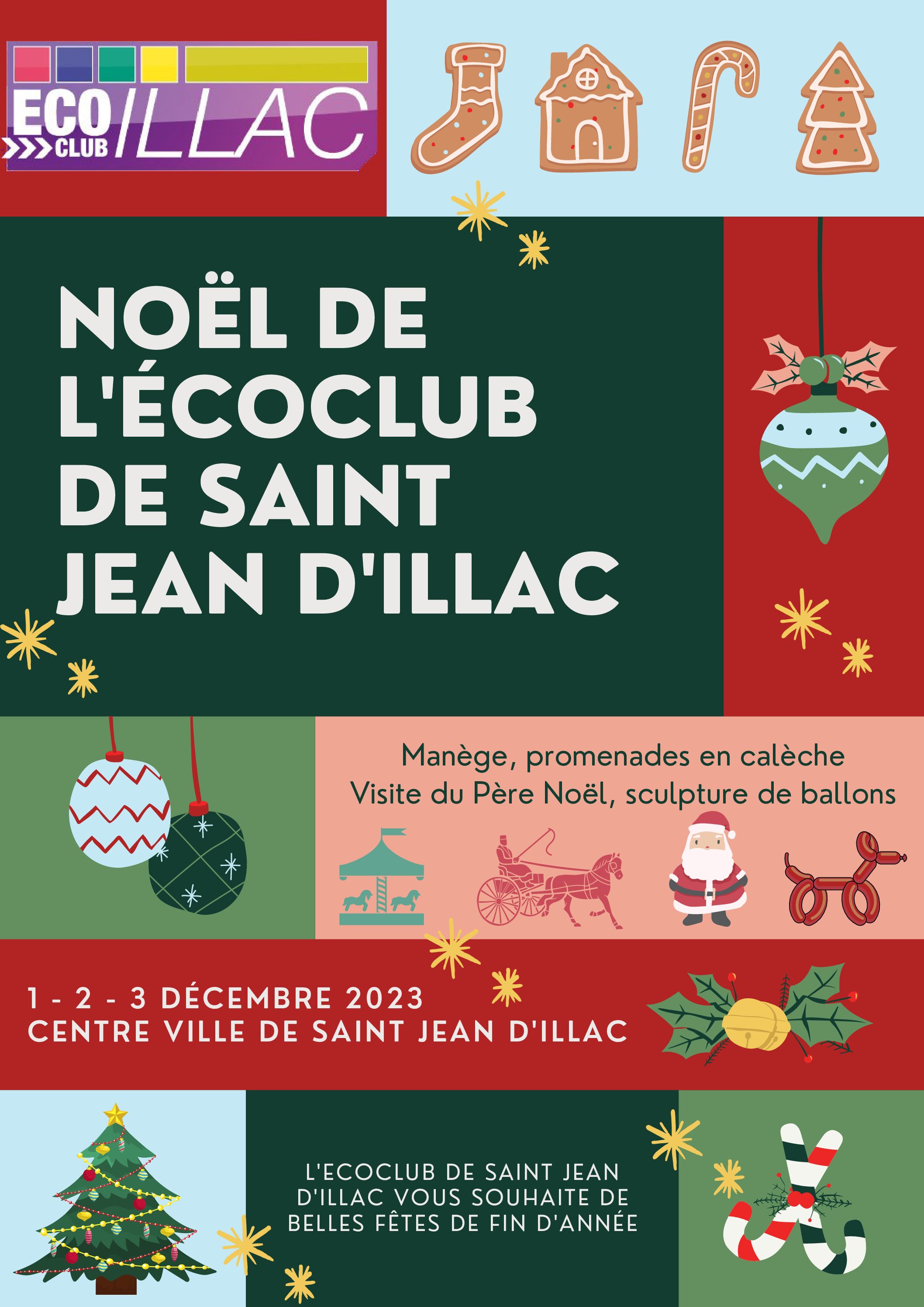 2023 Noël Ecoclub Saint Jean d'Illac